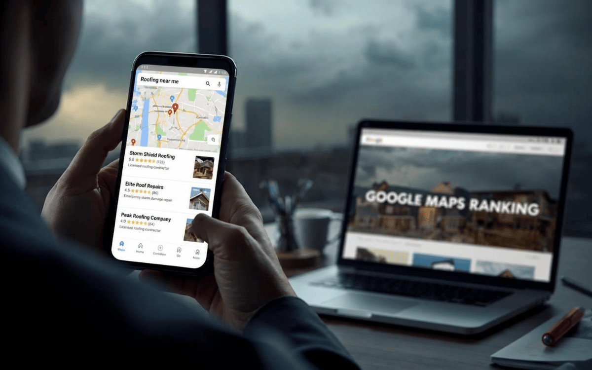 Dominating the Google Maps 3-Pack for Roofing Leads