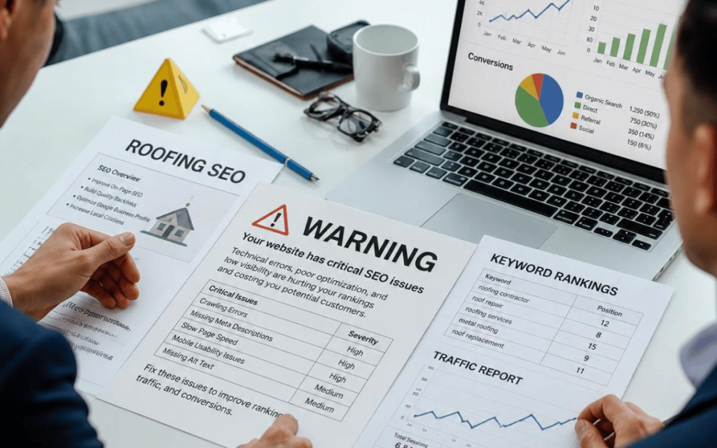 Roofing SEO company mistakes